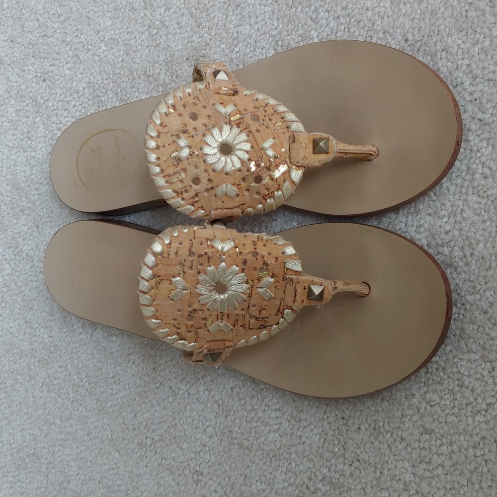 Jack Rogers cork sandals, size 6.5, great condition